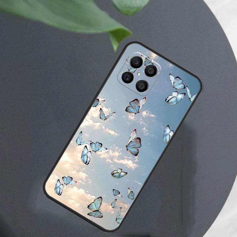 Butterfly Case For Honor Magic 5 6 7 8 Pro Cover For Honor 400 200 50 70 90 Lite X8a X8b X9a X9b X9c