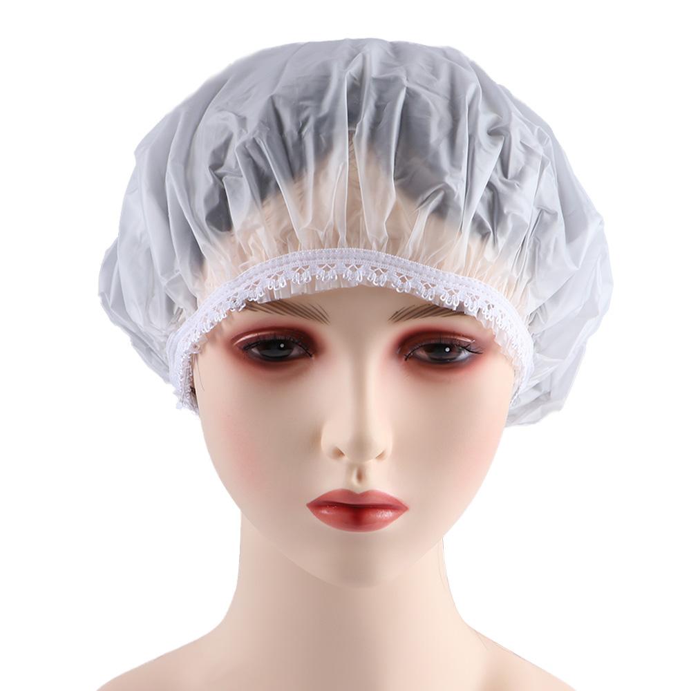 Colorful Home Swimming Bathing Hair Cover Travel Camping Accessories Shower Cap Bathroom Products