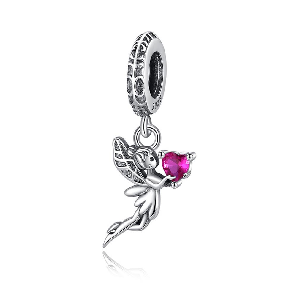 Медь Фея Фея Эльфы Объятия Любви Ювелирные Изделия Для DIY Оригинальный Шарм Браслет Женщины День Памяти Подарки