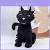Очаровательная плюшевая кошка Коралина, черная кошка, мягкая игрушка из полипропиленового хлопка с коротким мехом