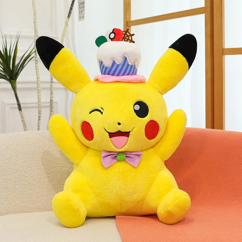 Pikachu Toy Plush Cute Cartoon Soft Short Velvet Children Doll Gift