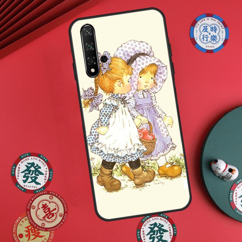 Чехол Sarah Kay для Huawei Nova 11 Pro 9 10 SE Y70 Y60 Y90 Y61 Y91 Y73 Y72 12s 12i 11i 8i P30 P40 Lite