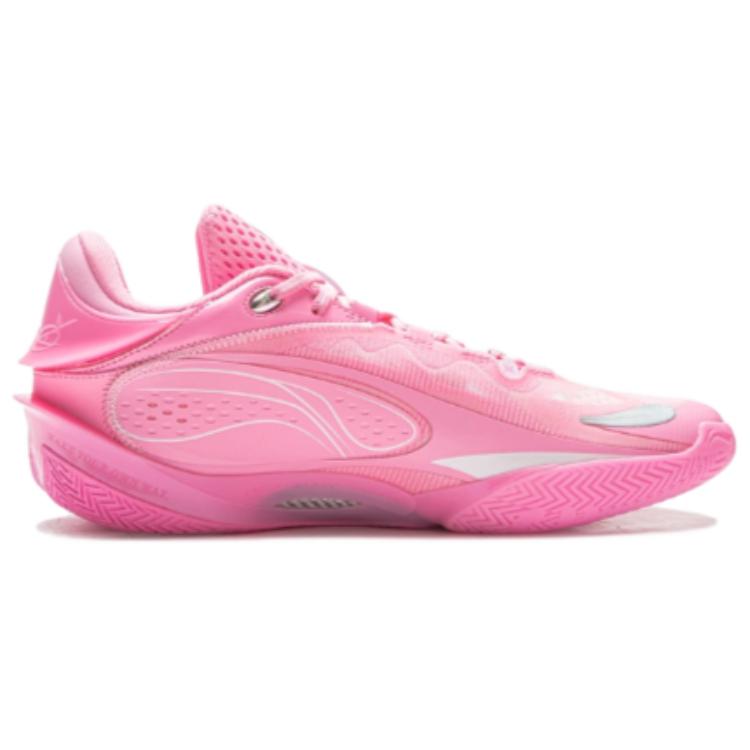 Li Ning Wade 808 5 ULTRA Амортизация, Износостойкие Низкие Баскетбольные Кроссовки Унисекс Неоновый Розовый ABAV015-25