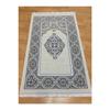 Подарочный комплект из тафты с бахромой и узором, серый молитвенный коврик
