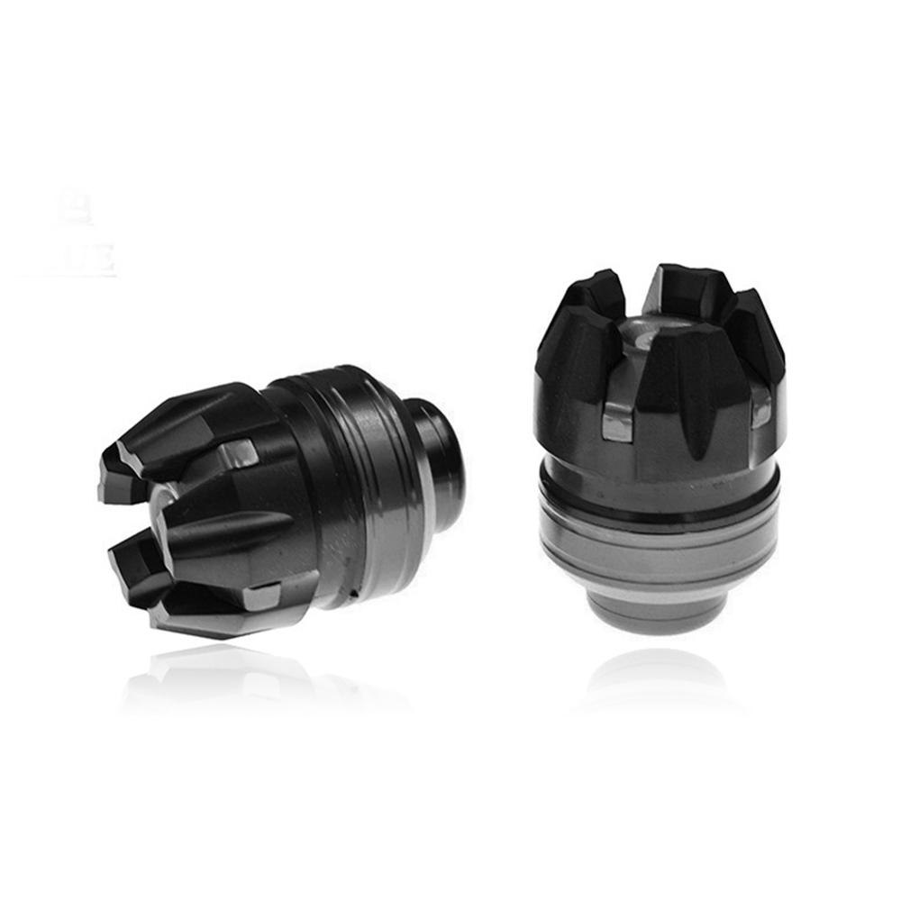 2 шт. красочные детали для скутера, аксессуары для мотоцикла Dirt Pit, мотокроссовое колесо, антикаида, мотоциклетная защитная накладка, слайдеры для рамы мотоцикла