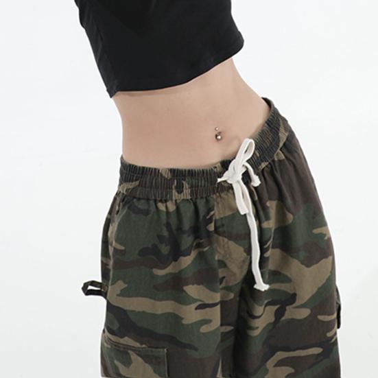 Женские брюки-карго с эластичной талией, регулируемые на шнурке, свободные повседневные брюки с большими карманами, брюки для отдыха