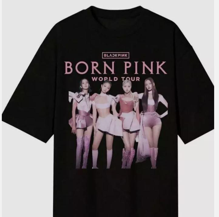 26 BLACKPINK Born Pink 2023 Tour T-shirt Gift For Fan All Size S-5Xl Unisex T-Shirt
