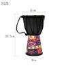 IRIN African Drum 4 Inch for Kid Portable ABS African Drum Chamber Professional Djembe Hand Drum Percussion Musical Instrument