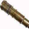 Латунный телескоп Victorian Nautical Marine 18 дюймов с кожаным чехлом и копией подзорной трубы