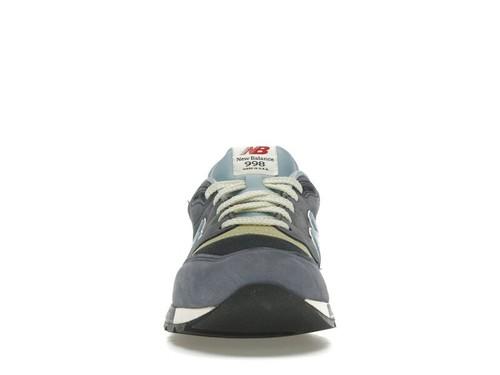 New Balance 998 Сделано в США Темно-синий Хромированный синий - U998CB