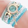 Горячая Распродажа Персонализированные Браслет Часы Круглые Наручные Часы Модные Новые Dtyle Алмазная Инкрустация Ключ Подвеска Часы Женские