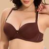 Push Up Bra Seamless Plus Size Brassiere Sexy Solid Color Underwar Underwire Female Lingerie 38CD-48CD