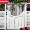 Kotarbau® Универсальный засов для дверей, ворот и калиток с навесным замком, Сталь 100 мм + Навесной замок