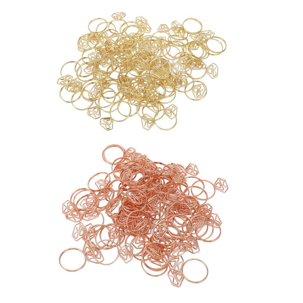 80 шт. канцелярских скрепок в форме, нержавеющие, многофункциональные, с прозрачной коробкой для офиса и школы