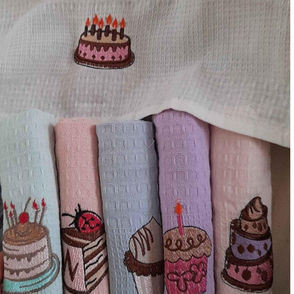 100% хлопок, 6 шт., 40х60 см, салфетки для сушки посуды/кухонные кухонные полотенца