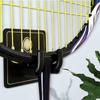 1Pcs Stainless Steel Wall Hook Storage Rack Racket Hanger Durable Tennis Racket Holder