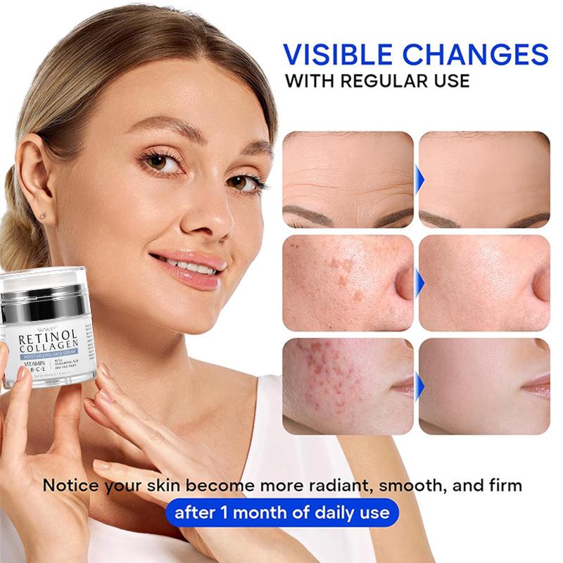 Retinol Collagen Moisturizing Cream Nourishing Hydrating Emulsion Cream Lift Face
