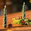 Flameless Christmas Tree LED Candles Battery Operated Atmosphere Lamp Electric Candle Light  Dinner