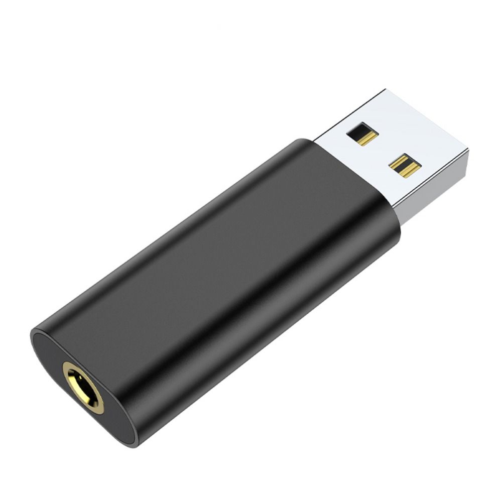 USB на 3,5 мм Адаптер для наушников 3,5 мм 2 в 1 Внешний стерео-звук Разъем для наушников Мини Аудио Проводная гарнитура Конвертер