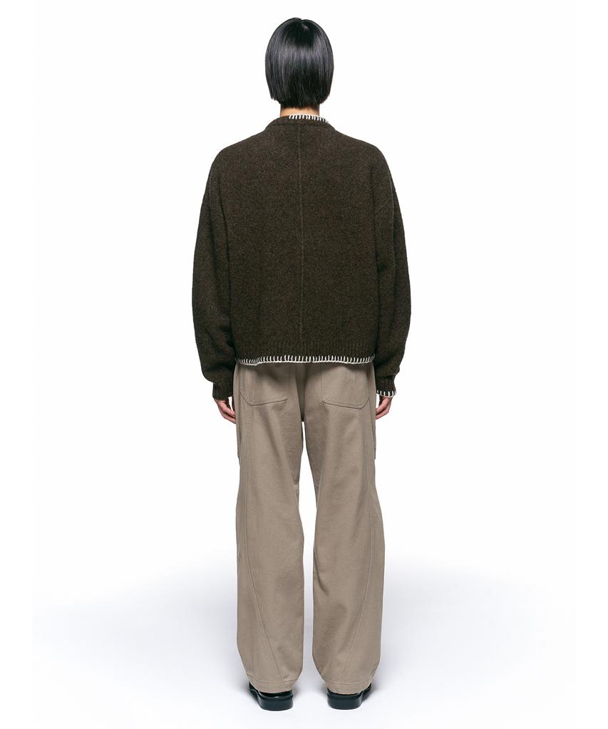 INSILENCE Device Contrast Pants Beige