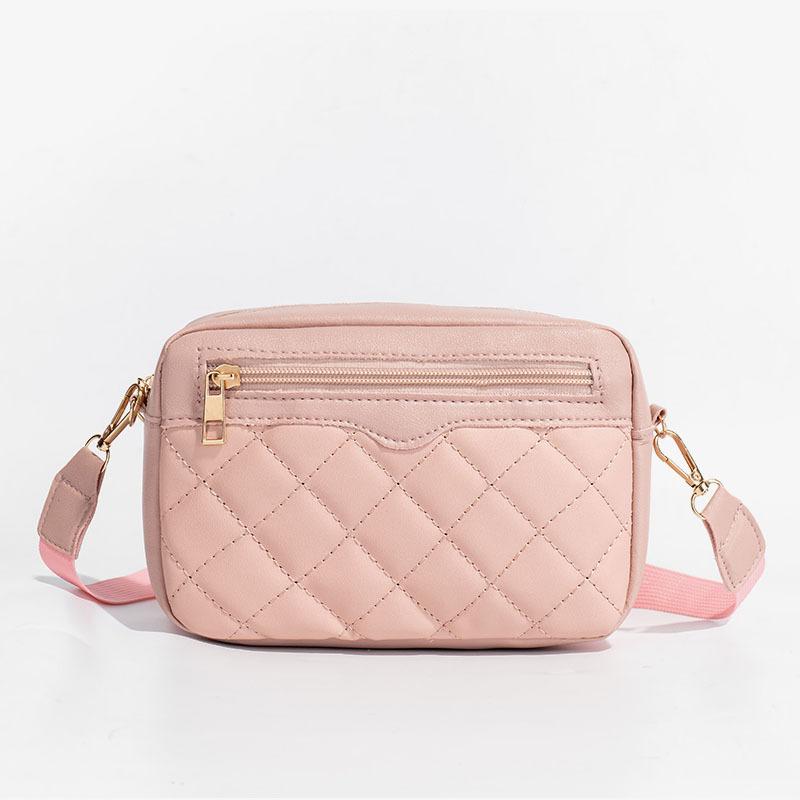 Embroidered Camera Crossbody Shoulder Bag