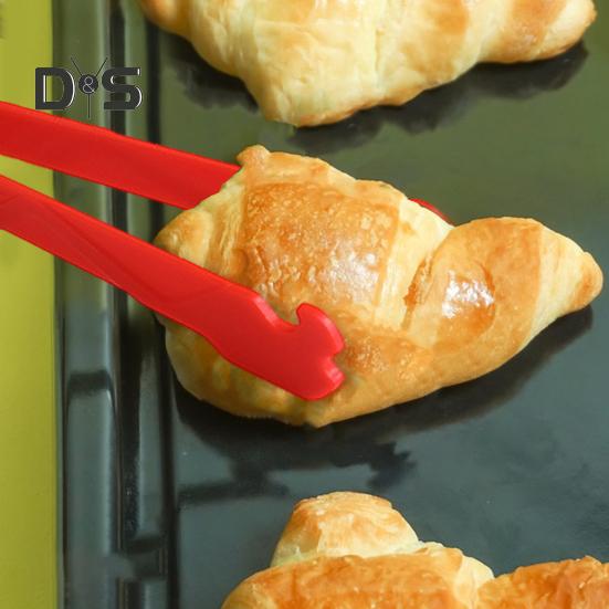 Зажим для еды, противоскользящая ручка, щипцы для сервировки еды, универсальные щипцы для барбекю, кухонная утварь для домашнего пикника