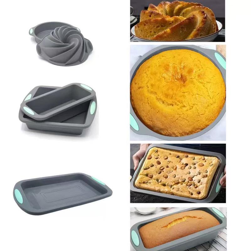 Силиконовая форма для торта, устойчивая к высоким температурам – Легкое извлечение для выпечки шифона, тостов, печенья и маффинов