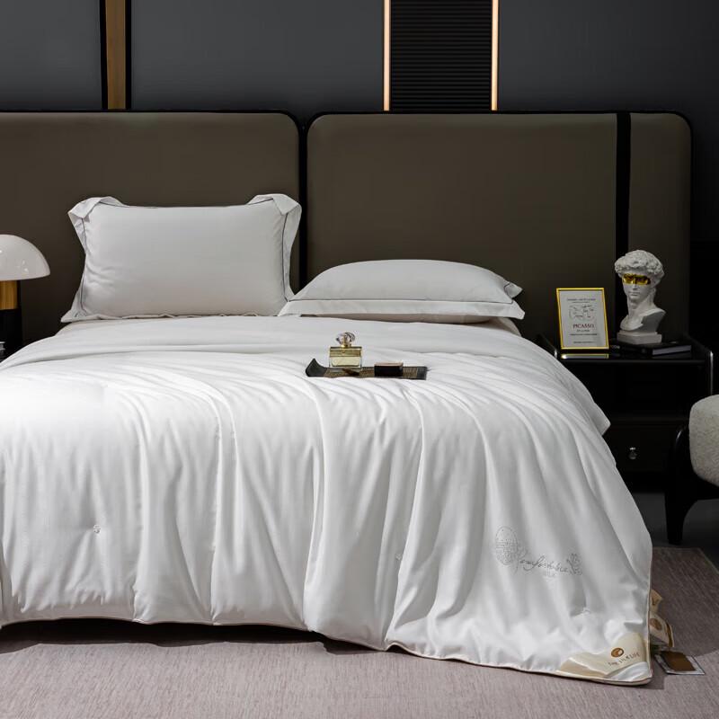 Jieliya All-Season Mulberry Silk Blend Quilt