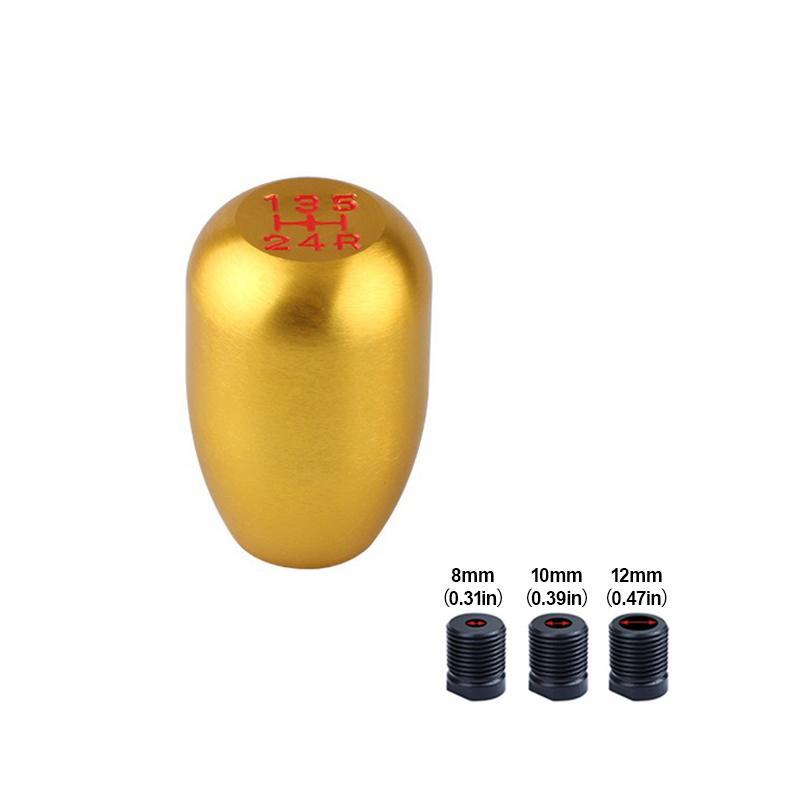 5-ступенчатая ручка переключения передач автомобиля, алюминиевая ручка переключения передач механической коробки передач, рычаг переключения передач, автоматическая M8 M10 M12, универсальная