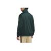 Adidas Originals Retro Classic Three Stripes Sports Stand Collar Long Sleeve Jacket Men Jacket Dark-Green JL8400