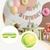 Tennis Ball Piñata Confetti Easy Setup Party Decoration Sports Supplies for Outdoor Activity,
