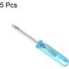 5pcs Mini Slotted Screwdriver Multifunctional Screwdriver, Suitable for Small Home Appliance Repair