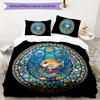 Underwater Adventure Pattern Bedding,Quilt Set Quilt Cover Pillowcase Home Birthday Gift (1*duvet cover+2*pillowcase,without core)