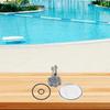 Equipped With Valves And O-Rings Drain Valve Cover Sand Tank Filter Pool Pump Cover For Intex SF151110 ECO15110 SF80110-1