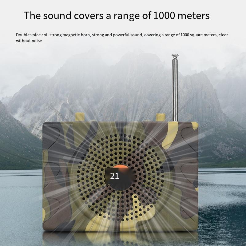 Открытый проводной усилитель дальнего действия с камуфляжем, усилитель Bluetooth, гарнитура для учителей с микрофоном, специальный усилитель для обучения