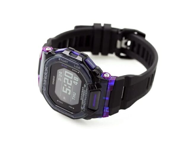 Casio G-SHOCK G-Squad GBD-200SM-1A6DR World Time Quartz Men's Watch Digital NEW