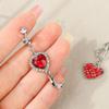 Umbilical Navel Rings Faux Piercing Navel Clip on Body Jewelry Fake Belly Rings Belly Button Rings