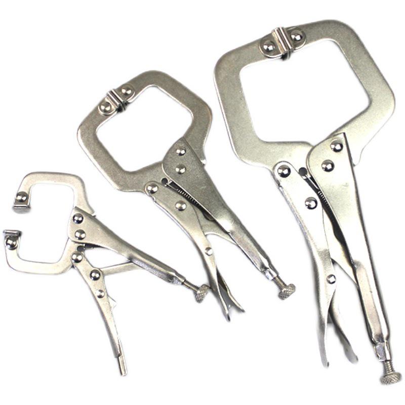 Многофункциональные универсальные тиски C-типа, прижимные плоскогубцы - инструмент для столярных работ промышленного класса, 6"-18", фиксирующие плоскогубцы