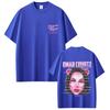 2025 Summer Rapper Omar Courtz Primera Musa Album Tour Merch T-shirt Men Women Clothing 100% Pure Cotton Printed Leisure T-shirt