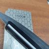 1 шт. Точильный камень для ножей Кухонный бытовой нож Алмазная точилка для ножей с сотовым рисунком 240#-3000#