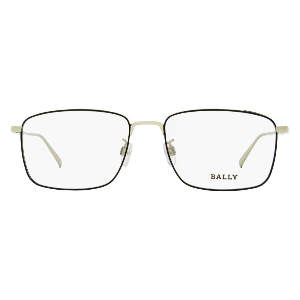 Тонкие прямоугольные очки Bally для мужчин By5027d 016 Палладий 55 мм 016