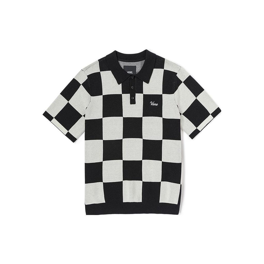 Vans Рубашки-поло Унисекс Винтажные Белый Воротник-поло Умеренный Прямой крой VN0008T4ZHJ