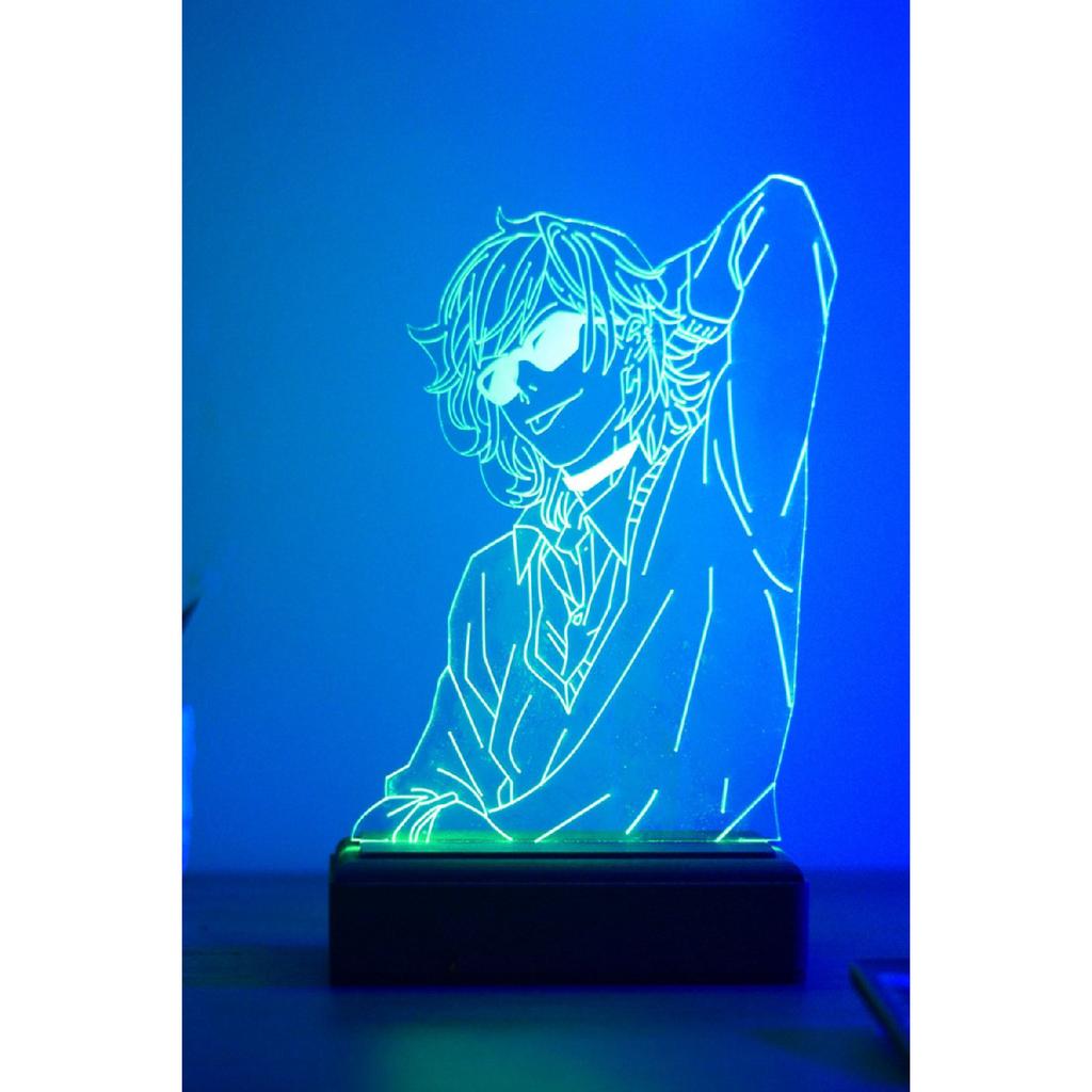 Юрий Аято Yarichin Bitch Club 16 цветных аниме-ночников с контролем цвета