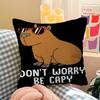 Capybara Animals Pillow Cover For Bedroom Room And Living Room Sofa Decorative Cushion Cover
