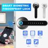 Новый умный электронный дверной замок с отпечатком пальца, Bluetooth, пароль, ручка, разблокировка через приложение, бесключевой доступ, поддержка iOS/Android