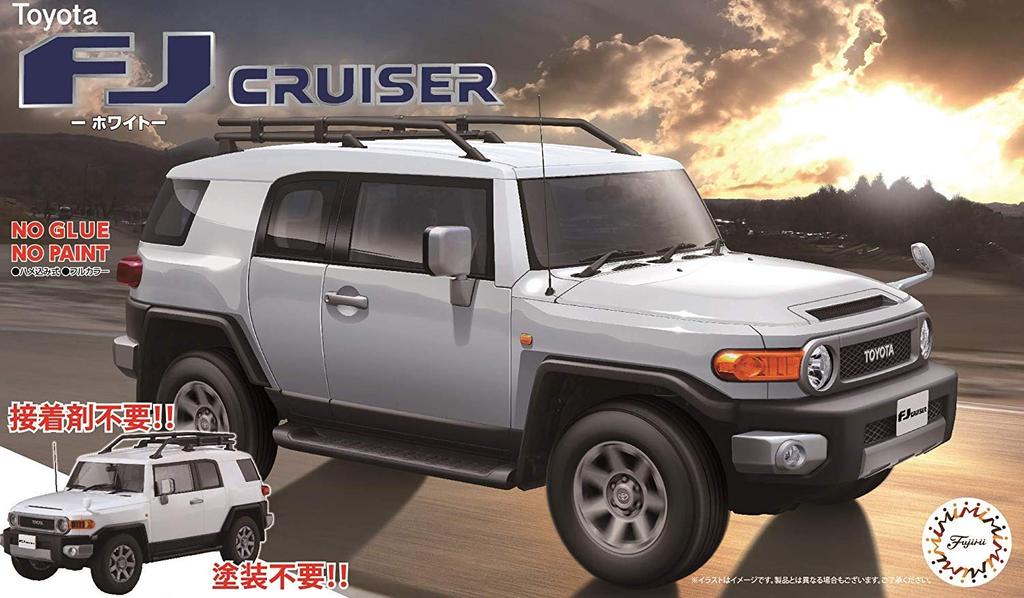 Автомобиль NEXT Series Toyota FJ Cruiser Пластиковая модель 1/24 № 9 (белый)