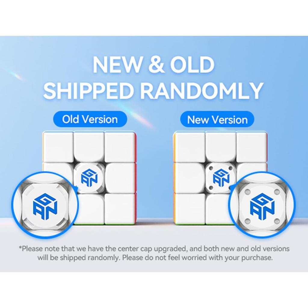 GAN iCarry 2 Official Competition 3x3 iCarry Upgrade Smart Cube iCarry2 UV with Stickerless Magic Cube for Magnetic Cube with CubeStation UV, -