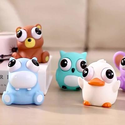Игрушки-фигурки Pop Eye Squeeze для сенсорных игрушек с изображением животных из мультфильмов, забавные новинки, игрушки-фиджет для снятия стресса, тревожности, прыгающие игрушки для глаз, подарки для детей и взрослых