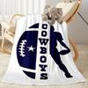 Dallas Blanket Soft & Cozy Suitable for Bed Picnics Couch All-Season Use Modern Style Birthday Christmas Gift Blanket