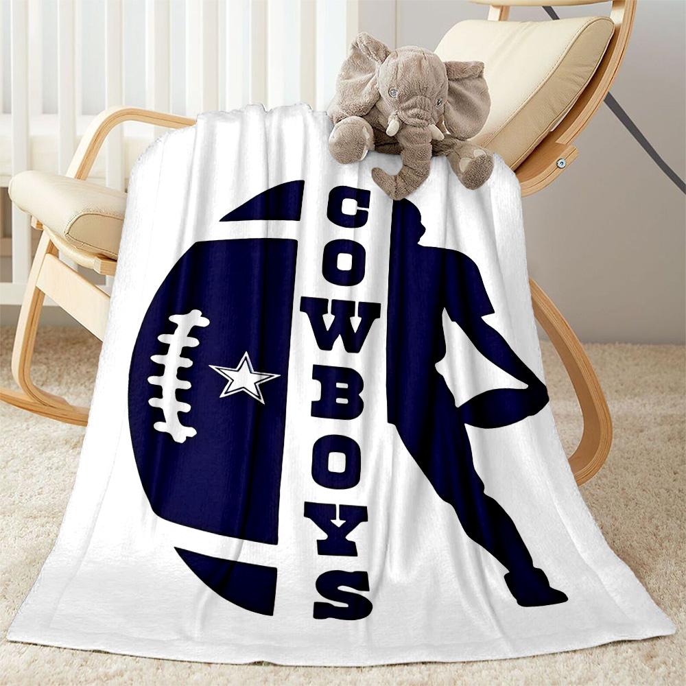 Dallas Blanket Soft & Cozy Suitable for Bed Picnics Couch All-Season Use Modern Style Birthday Christmas Gift Blanket